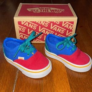 Vans baby primary block (Multi colors) sneakers size 3